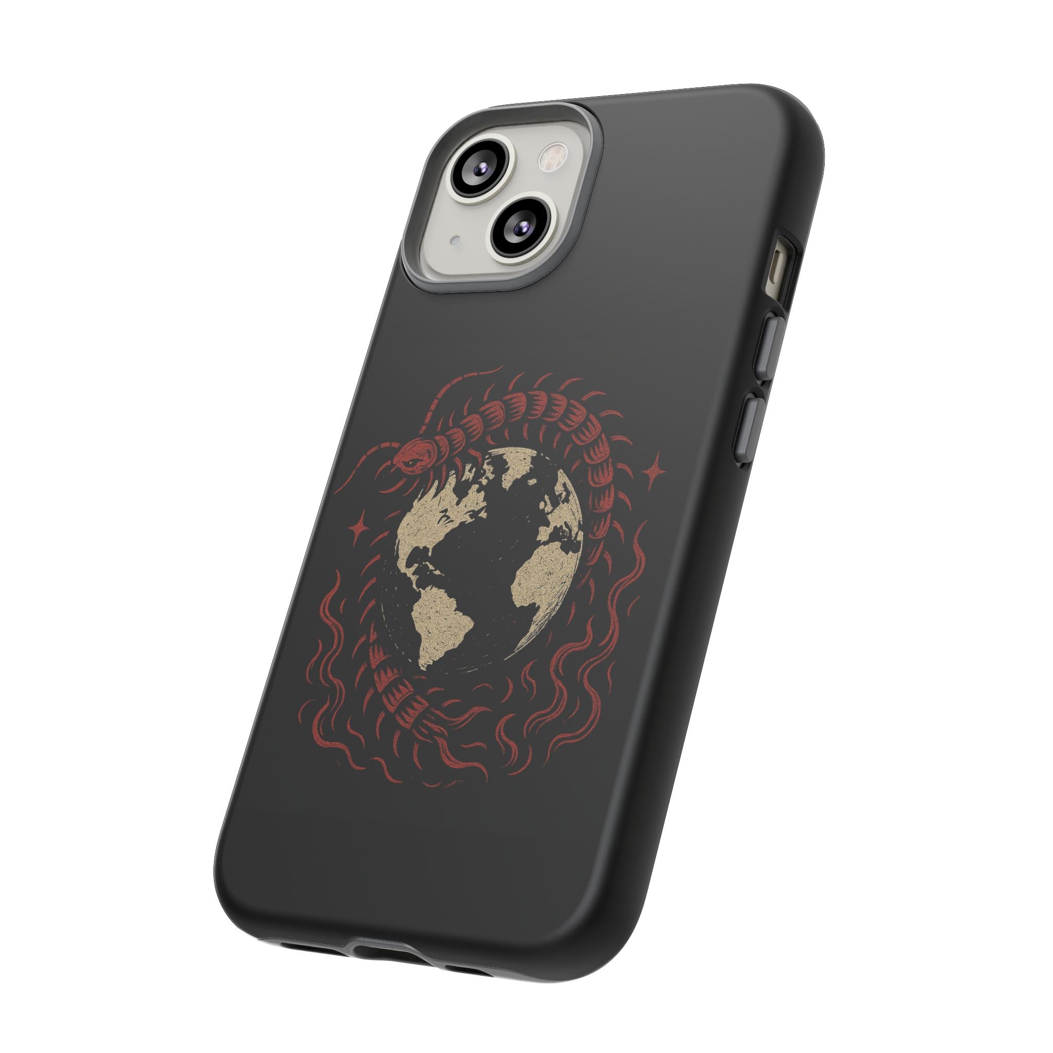 Tough Cases: Artistic Phone Case with Scorpion Design, Unique Gift for Nature Lovers, Eco-Friendly Case, Halloween Decor, Travel Accessory