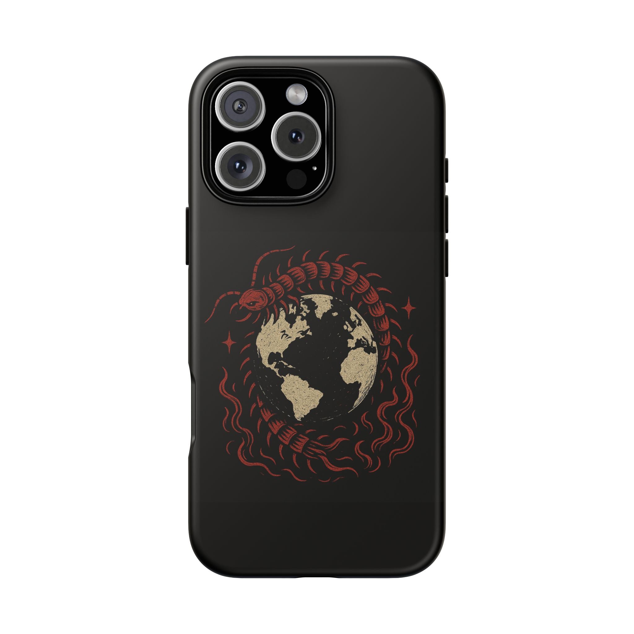 Tough Cases: Artistic Phone Case with Scorpion Design, Unique Gift for Nature Lovers, Eco-Friendly Case, Halloween Decor, Travel Accessory