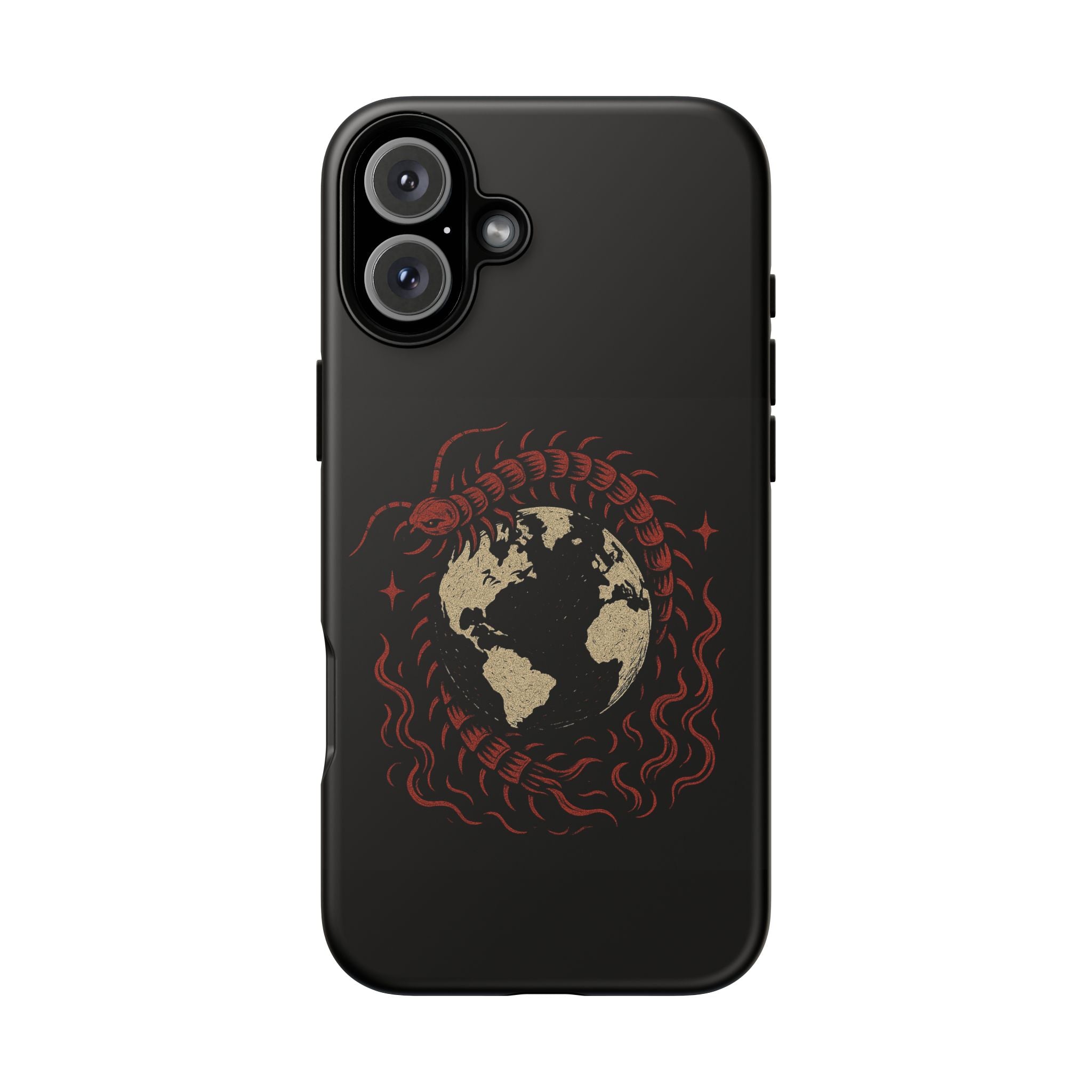 Tough Cases: Artistic Phone Case with Scorpion Design, Unique Gift for Nature Lovers, Eco-Friendly Case, Halloween Decor, Travel Accessory